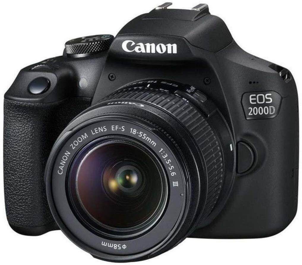 Canon EOS 2000D DSLR Camera with 18-55 III lens